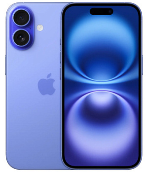 iPhone 16 , распакованный 2Sim Ultramarine 256gb